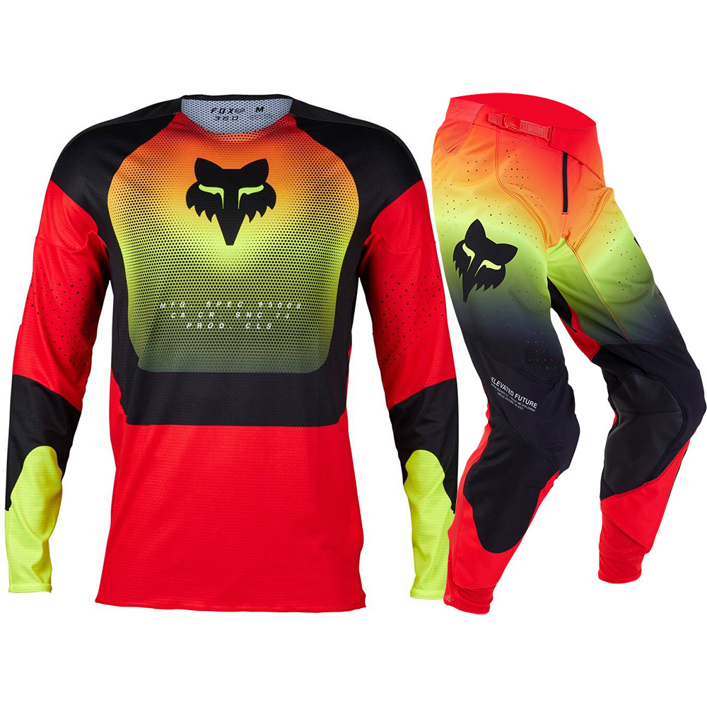 Fox 2025 360 Revise Red/Yellow Gear Set at MXstore